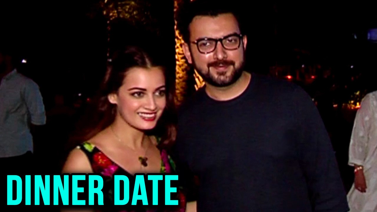 Beautiful Dia Mirza On A Dinner Date With Husband Sahil Sangha