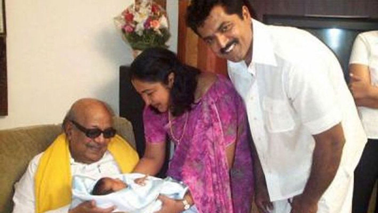 கருணாநிதி அப்பாவின் இறுதி யாத்திரையில் பங்கேற்க...