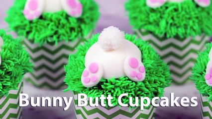 Bunny Butt Cupcakes