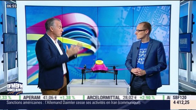 Anthony Morel: Des drones sauveteurs pour les plages - 08/08