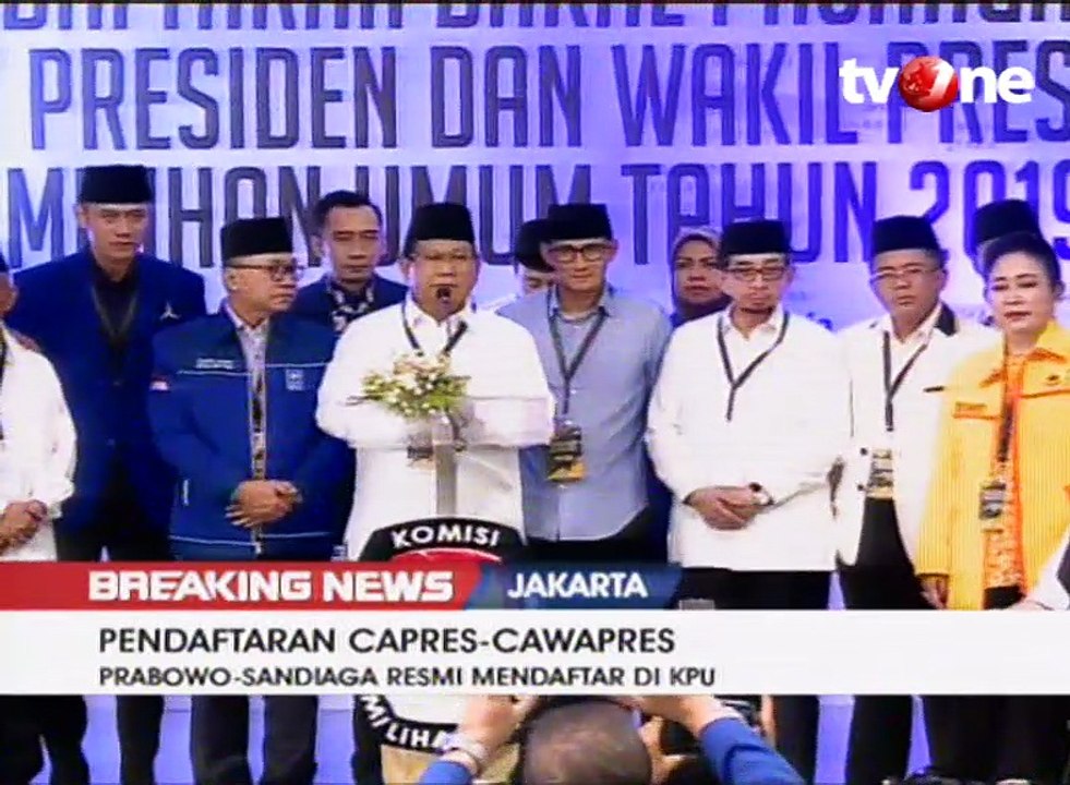 Daftar ke KPU, Sandi Sebut Partai Emak-emak