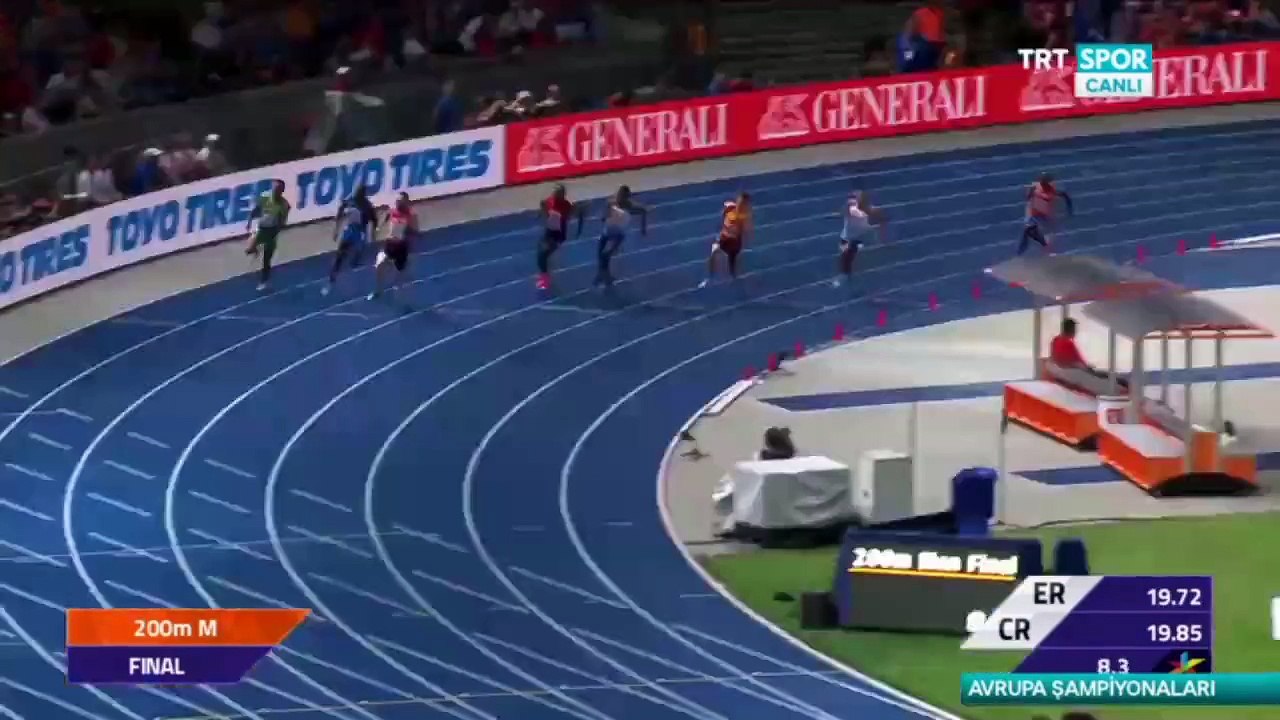 Ramil Guliyev rekorla Avrupa şampiyonu oldu!