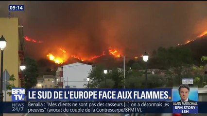 Le Portugal et l'Espagne font face aux incendies