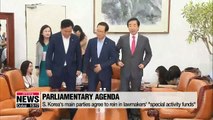 S. Korea's three main parties reach agreements ahead of August session