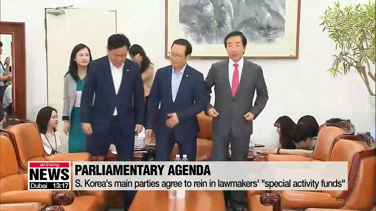 S. Korea's three main parties reach agreements ahead of August session