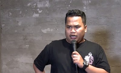 Riztegh: Jangan Bibirnya Gabung - SUCI 8 (OPEN MIC)
