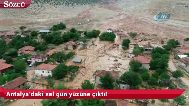 Antalya’daki sel gün yüzüne çıktı