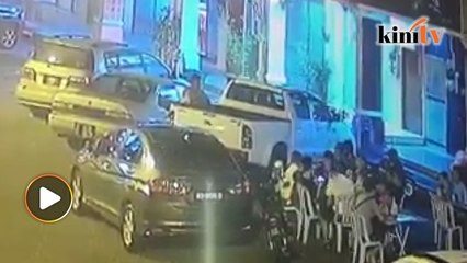 Bahana halang kenderaan, kereta bekas pembantu presiden MCA ranap