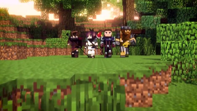 Fortnite Battle Royale (Minecraft Animation)