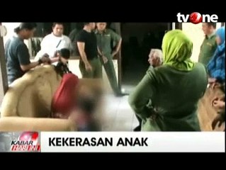 Dua Bocah Disiksa Ayah Kandung dan Ibu Tiri