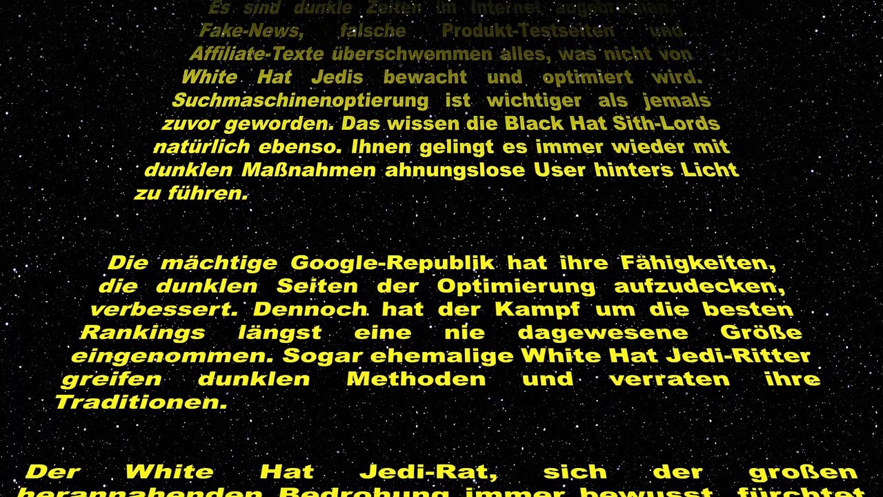 White Hat Jedi | Star Wars Trailer 2019