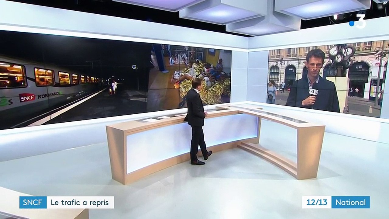 SNCF : le trafic a repris après une nuit de galère en Normandie