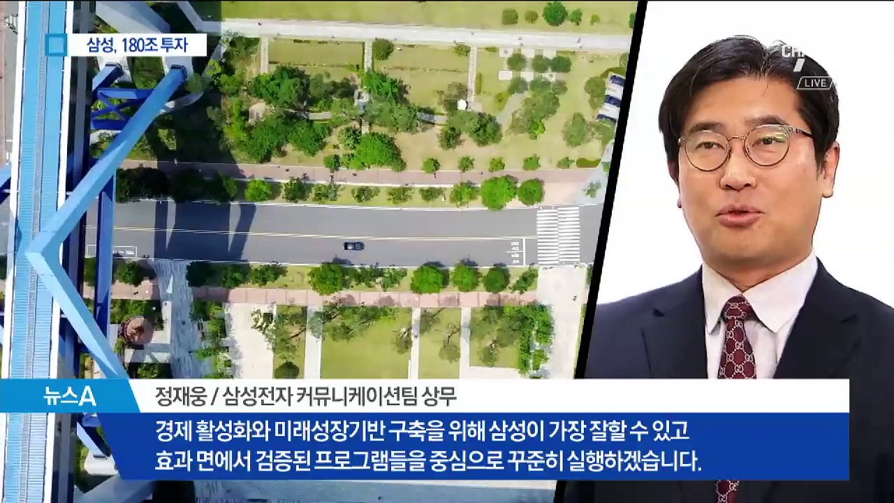 삼성, 사상 최대 180조 투자…“4만 명 직접 채용”