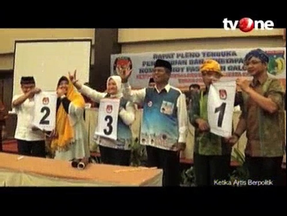 Sejumlah Selebriti Resmi Ikut Pilkada Serentak 2015
