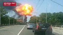 Bologna Explosion Sends Fireball Into Sky