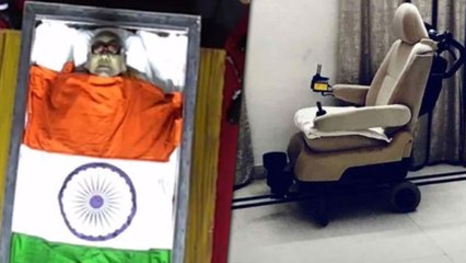 கருணாநிதியை இழந்து வாடும் நாற்காலி  | முதல் முதலாக தேசியக் கொடியேற்றிய முதல்வர்- வீடியோ