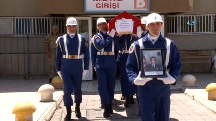 Kazada hayatını kaybeden astsubay, memleketine uğurlandı
