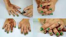 Hariyali Teej DIY: हरियाली तीज पर लगाएं हरा-भरा Nail Paint | Boldsky