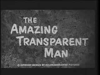 The Amazing Transparent Man (1960) Sci-fi Movie