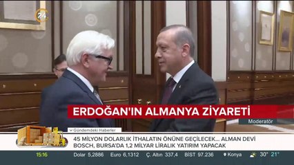 Erdoğan'ın Almanya ziyareti
