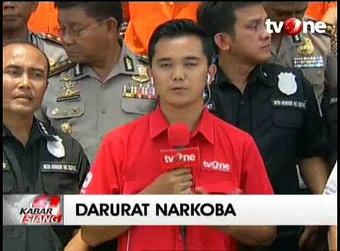 Polisi Gelar Rilis Barang Bukti Narkoba Jaringan Internasional