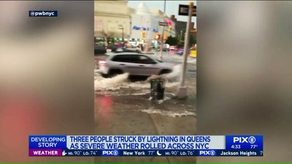 2 Men Struck by Lightning While Playing Soccer at NYC Park