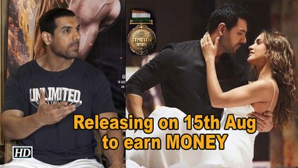 John Abraham: Releasing 'Satyameva Jayate' on holiday to earn MONEY to earn MONEY