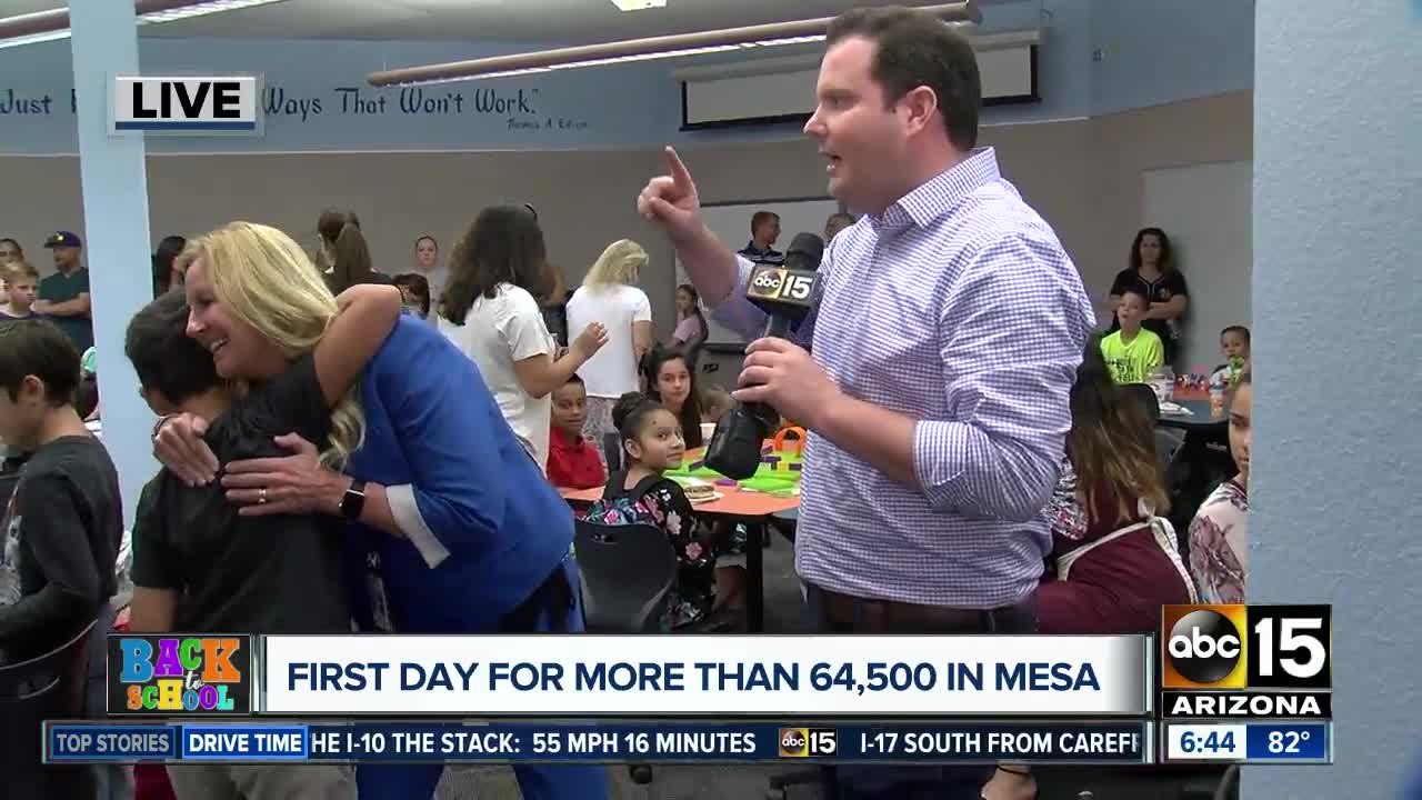 First day of classes for Mesa students