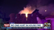 House fire destroys home in Mesa