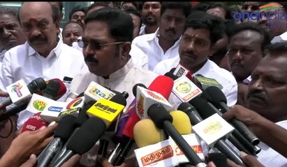 திருச்சி விமான நிலையத்தில் டிடிவி தினரகன் பேட்டி- வீடியோ