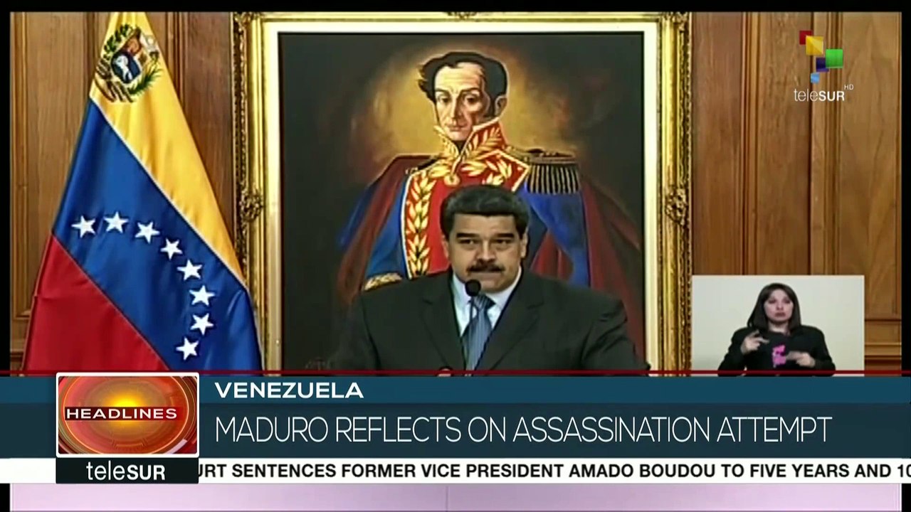 Maduro Informs About The Assassination Attempt Investigation