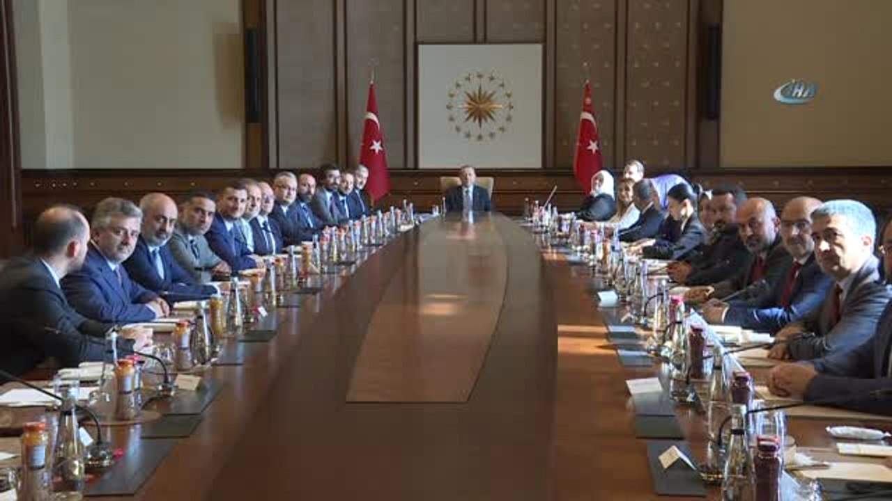 Cumhurbaşkanı Erdoğan Müsiad Heyetini Kabul Etti