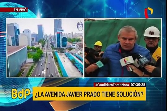 Castañeda Lossio: “Ampliación de avenida Javier Prado está bien diseñada”