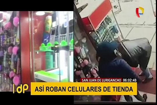 SJL: conozca la modalidad de robo de celulares más usada en locales comerciales