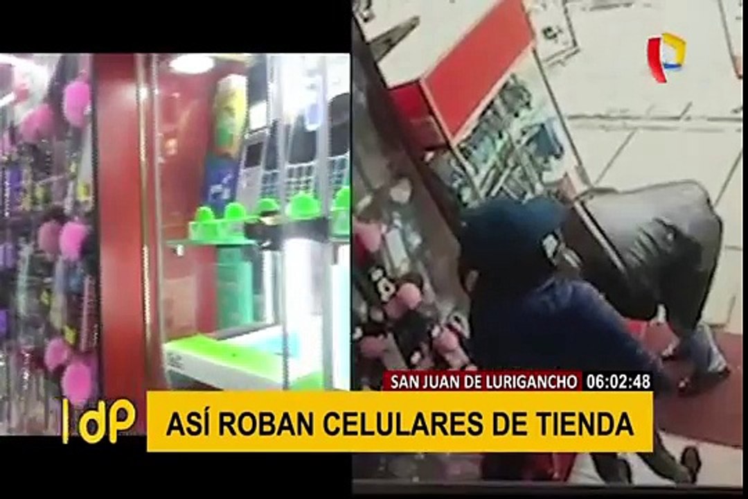 SJL: conozca la modalidad de robo de celulares más usada en locales comerciales