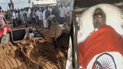 இதுவே முதல் முறை | இறந்த பின்னும் 14 மணி நேரம் போராடி வென்ற கருணாநிதி- வீடியோ