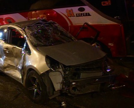 17 personas heridas es el resultado de un choque múltiple en el cantón Machachi, sur de Quito