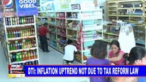 DTI: Inflation uptrend not due to tax reform law