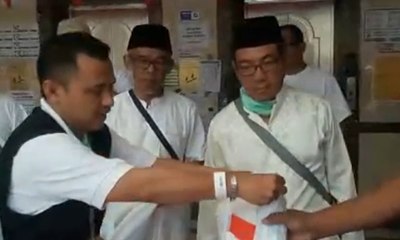 Hadapi Cuaca Panas, Calon Haji Diberikan Alat Pelindung Diri