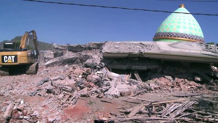 131 قتيلا جراء الزلزال في اندونيسيا