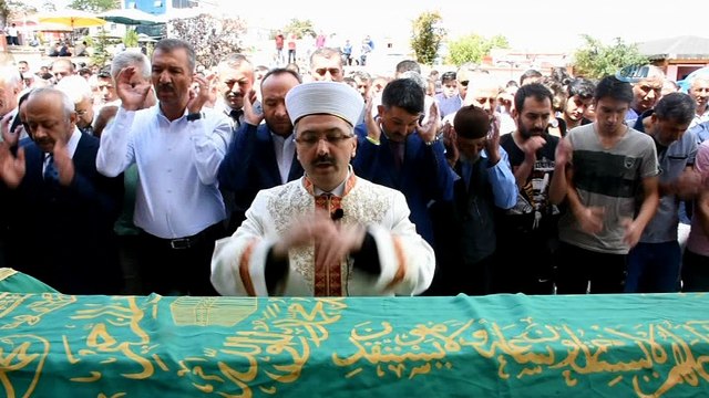 Trafik kazasında ölen tekniker için cenaze töreni düzenlendi