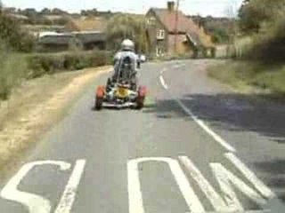 Britain's leaning monkey trike