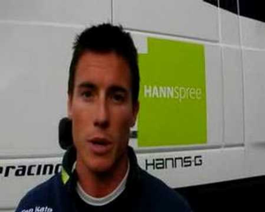 James Toseland talks about the Magny Cours WSB test