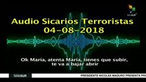 Revelan conversaciones de operadores del atentado contra Maduro