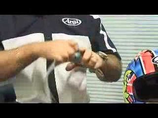 How to clean an Arai helmet