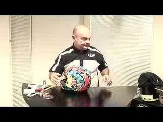 How to adjust a visor on an Arai helmet