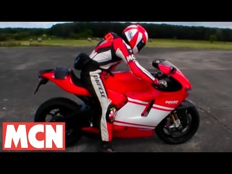 MCN Roadtest: Ducati Desmosedici RR top speed test