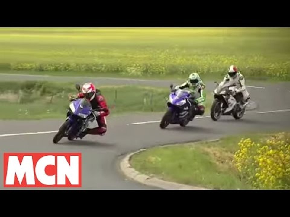 MCN test: Yamaha R125 takes on Honda CBR125, Aprilia RS125