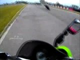 Kawasaki ZX-10R onboard fast laps round Mallory Park