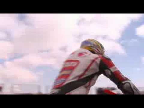 Troy Bayliss shows how important his Ducati Xerox team are